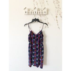 Urban Outfitters Ecote Silk Mini Dress
